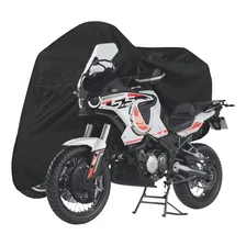 Capa Para Moto Impermeável Forrada Proteger Granizo Chuva Raio Solares Foto  mini 1