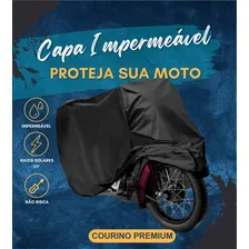 Capa Para Moto Impermeável Forrada Proteger Granizo Chuva Raio Solares Foto mini 4