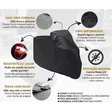 Capa Para Moto Impermeavel Forrada Termica Premium Foto mini 3