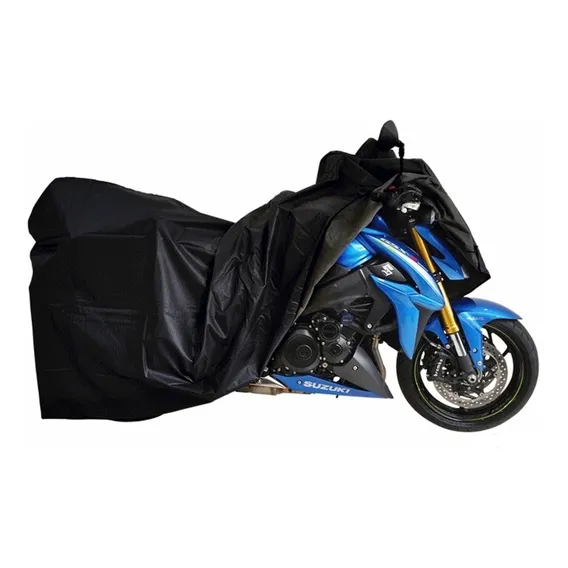 Capa Para Moto Termica Impermeável Forrada Com Respiro G Cor Preto Foto 1