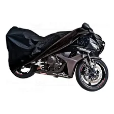 Capa Para Moto Termica ImpermeƔvel Forrada Com Respiro G Cor Preto Foto mini 2