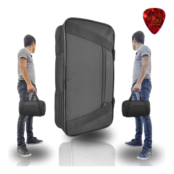 Capa Para Pedaleira Gt-1 Top Super Luxo Acolchoada Bag Case Foto 1