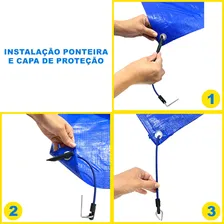 Capa Para Piscina 5,5x3,5 Proteção 300 Micras Sc Foto mini 4