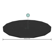 Capa Para Piscina Estrutural Inflável 4,57m Diâmetro Bestway Foto mini 3