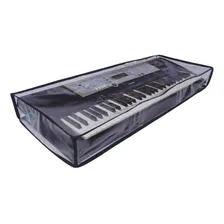 Capa Para Teclado Musical Yamaha Psr-e383 Em Pvc Cristal Foto mini 3