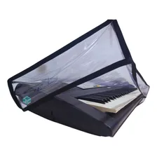 Capa Para Teclado Musical Yamaha Psr-e383 Em Pvc Cristal Foto mini 2