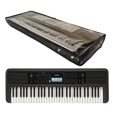 Capa Para Teclado Musical Yamaha Psr-e383 Em Pvc Cristal Foto mini 1