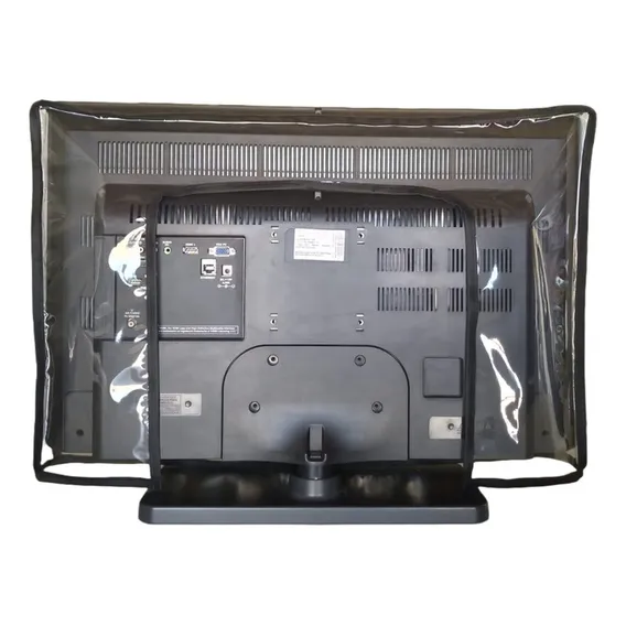 Capa Para Tv Led / Lcd Em Pvc Impermeável - Aberta Atrás Cor 32 Pol. Lcd Foto 1