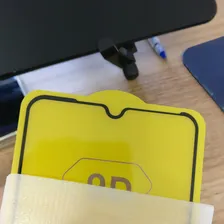 Capa Para Xiaomi Redmi Note 7 Slim 6.3 + Pelicula Frontal Cor Capa Preta + Película 9d Preta Foto mini 2
