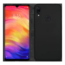 Capa Para Xiaomi Redmi Note 7 - Slim Cor Preto Foto mini 1