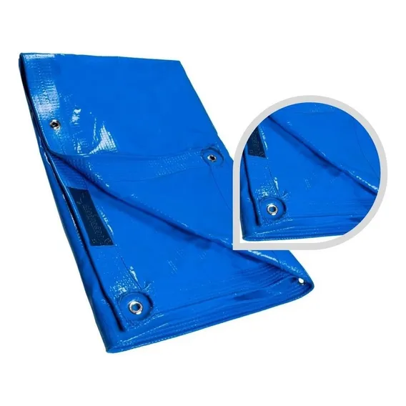 Capa Piscina 500 Micras 7,3x5/3,8x1,1 Proteção+térmica Foto 1