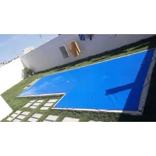 Capa Piscina 500 Micras 7,3x5/3,8x1,1 Proteção+térmica Foto mini 2