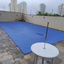 Capa Piscina 6x3 Emborrachada Forte Leve + Kit + Foto mini 4
