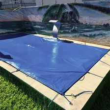 Capa Piscina 6x3 Emborrachada Forte Leve + Kit + Foto mini  2