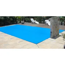 Capa Piscina 7x4 M + Dreno + 22 Pinos Elást. (4x7) Capakit Foto  mini 1