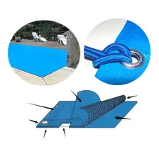 Capa Piscina 7x5 M Com Dreno E 24 Pinos Elásticos - Capakit Foto mini 3