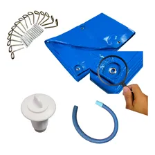 Capa Piscina Acquacapas 15 Em 1 Pvc 500 Micras 10x5 Proteção térmica Foto mini 1