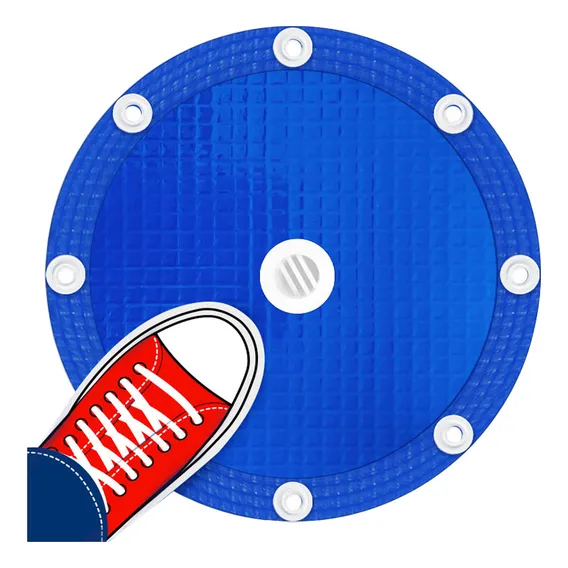 Capa Piscina Redonda 15 Em 1 Pvc 500 Segurança+térmica 4x4 M Foto 1