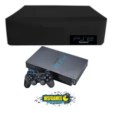 Capa Playstation 2 - Ps2 - Pstwo - Fat - Skin Preta Poeira Foto mini 1