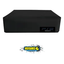 Capa Playstation 2 - Ps2 - Pstwo - Fat - Skin Preta Poeira Foto mini 2