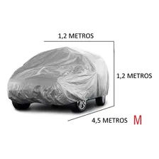 Capa Pra Cobrir Carro ImpermeÔvel Forro Proteção Sol / Chuva Foto mini 1
