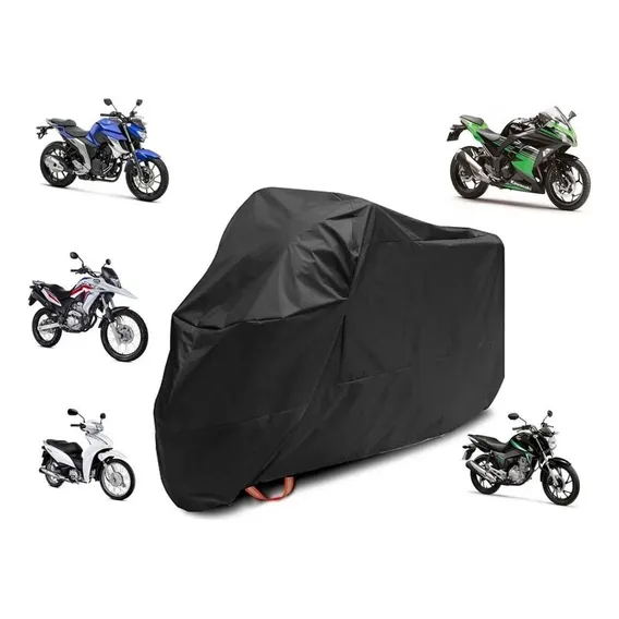 Capa Pra Cobrir moto Autom贸vel Sol / Chuva 100% Imperme谩vel Foto 1