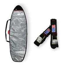 Capa Prancha Fish Refletiva 6'4 A 6'7 Com Fita Rack Foto  mini 1