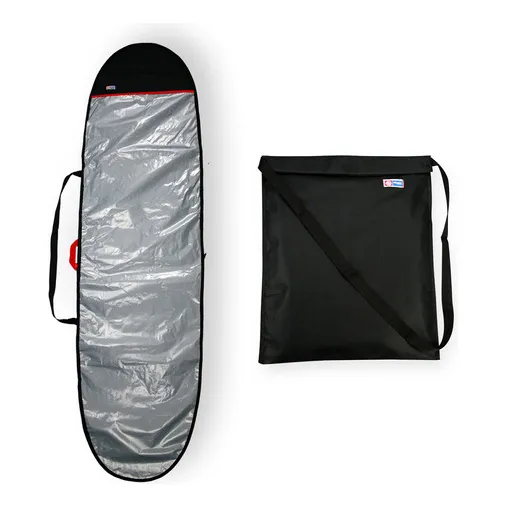 Capa Prancha Surf Funboard 7'0 A 7'4 + Saco Roupa Molhada Foto 1