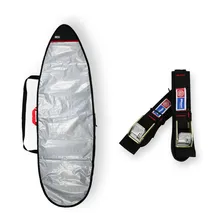 Capa Prancha Surf Refletiva 5'8 A 5'11 + Fita Rack 5m Foto  mini 1