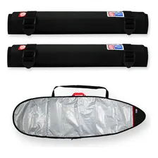Capa Prancha Surf Refletiva 6'0 A 6'3 Com Tubo Espuma 40cm Foto  mini 1