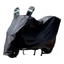 Capa Proteção Moto Chuva Sol ImpermeÔvel Forrada Cor Preto Foto mini 1