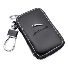 Capa Proteção Porta Chave Jaguar Couro Chaveiro Xe Xf Xj Top Cor Preto Foto mini 1