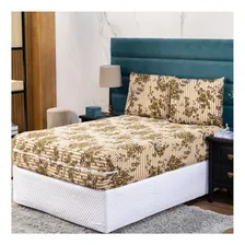 Capa Protetor Colchão Cama King Estampada Com ZÃper Cor 02 Desenho Do Tecido Estampado Foto mini 2