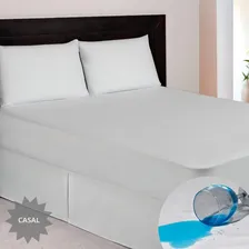 Capa Protetor Colchão Casal Impermeável Kacyumara Malha Pol Foto mini 1