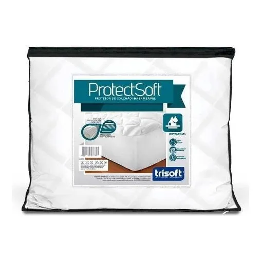 Capa Protetor Colchão Queen Impermeável Protect Soft Trisoft Foto 1