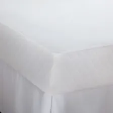 Capa Protetor De Colchão King Malha Impermeável Kacyumara Cor Branco Foto mini 3