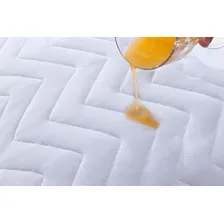 Capa Protetor De Travesseiro Impermeavel Com Ziper Cor Branco Foto mini  2