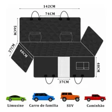 Capa Protetora Banco Carro Pet Traseiro Gato Cão Impermeável New Pet Foto mini 4