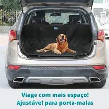 Capa Protetora Banco Traseiro Carro Cães Gato Pet + 2 Guias Foto mini 4