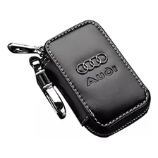 Capa Protetora Couro Porta Chave Audi A3 A4 A1 A5 S2 S3 Q3 Cor Preto Foto mini 1