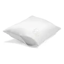 Capa Protetora Daune De Travesseiro Impermeabilizada Algodão Cor Branco Capa Impermeável Liso Foto mini 3