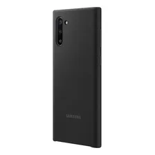 Capa Protetora De Silicone Preto Original Samsung Galaxy Note 10 Foto mini 4