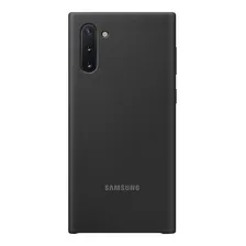 Capa Protetora De Silicone Preto Original Samsung Galaxy Note 10 Foto mini 1