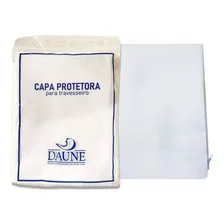 Capa Protetora De Travesseiro Impermeabilizada -100% Algodão Cor Branco Liso Foto mini  2