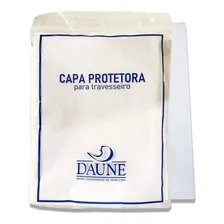 Capa Protetora De Travesseiro Impermeabilizada -100% Algodão Cor Branco Liso Foto  mini 1