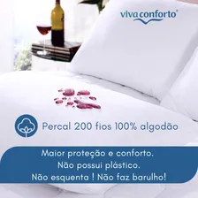 Capa Protetora De Travesseiros Impermeável Viva Conforto Foto mini 2