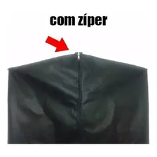 Capa Protetora De Vestido Blusões Com Visor E Zíper Em Tnt Foto mini  2