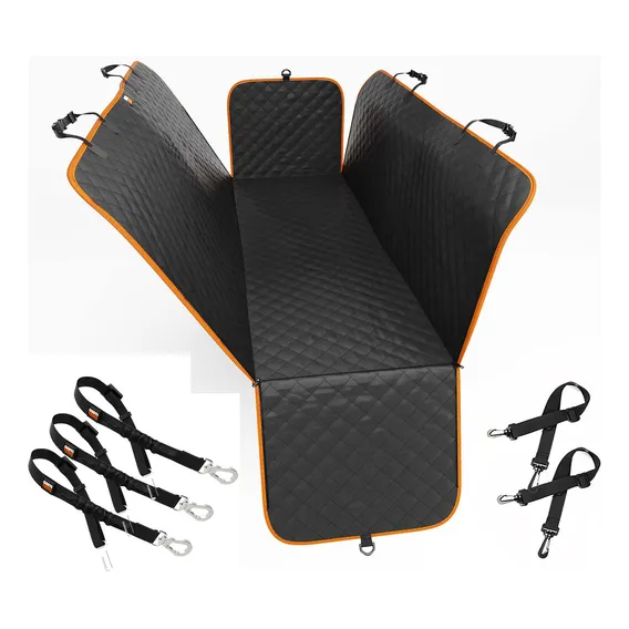 Capa Protetora Impermeável Carro Luxo Pet - Meepets 3 Guias Foto 1