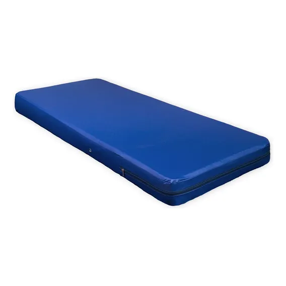 Capa Protetora Impermeavel Colchão Berço Americano C/ Ziper Cor Azul-marinho Foto 1
