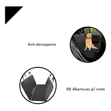 Capa Protetora Pet Banco Carro Traseiro Gato Impermeável Foto mini 3
